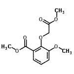 CAS#: 104796-24-9, Methyl 3-Methoxy-2-(2-Methoxy-2-Oxoethoxy)Benzoate