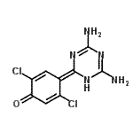 CAS#: 104813-26-5, (4E)-2,5-Dichloro-4-(4,6-Diamino-1,3,5-Triazin-2(1H)-Ylidene)-2,5-Cyclohexadien-1-One
