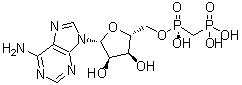 CAS#: 104835-70-3, 5'-O-[(R)-Hydroxy(Phosphonomethyl)Phosphoryl]Adenosine
