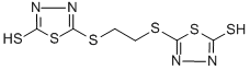 CAS#: 10486-54-1, 5,5'-[1,2-Ethanediylbis(Thio)]Bis-1,3,4-Thiadiazole-2(3H)-Thione