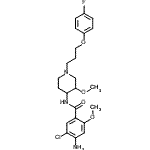 CAS#: 104860-73-3, 4-Amino-5-Chloro-N-{1-[3-(4-Fluorophenoxy)Propyl]-3-Methoxy-4-Piperidinyl}-2-Methoxybenzamide