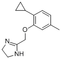 CAS#: 104902-08-1, 2-[(2-Cyclopropyl-5-Methylphenoxy)Methyl]-4,5-Dihydro-1H-Imidazole