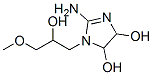 CAS#: 104939-15-3, 2-Amino-1-(2-Hydroxy-3-Methoxypropyl)-4,5-Dihydroimidazole-4,5-Diol