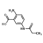 CAS#: 104986-14-3, 2-Amino-5-(Propionylamino)Benzoic Acid