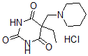 CAS#: 10502-04-2, 5-Ethyl-5-(piperidinomethyl)barbituric acid hydrochloride