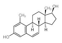 CAS#: 10506-68-0, 1-Methylestra-1,3,5(10),6-Tetrene-3,17beta-Diol