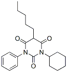 CAS#: 1051-12-3, 1-Cyclohexyl-5-Pentyl-3-Phenyl-1,3-Diazinane-2,4,6-Trione