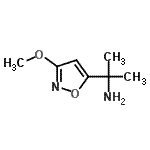 CAS#: 105175-08-4, 2-(3-Methoxy-1,2-Oxazol-5-Yl)-2-Propanamine