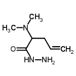 CAS#: 105250-76-8, 2-(Dimethylamino)-4-Pentenehydrazide