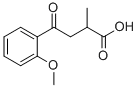 CAS#: 105254-01-1, 2-Methoxy-alpha-Methyl-gamma-Oxo-Benzenebutanoic Acid