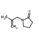 CAS#: 105284-75-1, 1-(2-Methyl-2-Propen-1-Yl)-2-Pyrrolidinethione