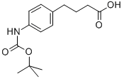 CAS#: 105300-90-1, 4-[[(1,1-Dimethylethoxy)Carbonyl]Amino]-Benzenebutanoic Acid
