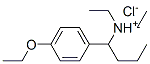 CAS 登录号：10535-87-2， [1-(4-乙氧基苯基)丁基]二乙基氯化铵