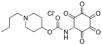 CAS 登录号：105405-74-1， (1-丁基哌啶-1-鎓-4-基)N-(3-戊氧基苯基)氨基甲酸酯氯化物