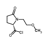 CAS#: 105425-16-9, 1-(2-Methoxyethyl)-5-Oxo-L-Prolyl Chloride