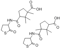 CAS#: 105441-20-1, 1,2,2-Trimethyl-3-[(2-Oxothiolan-3-Yl)Carbamoyl]Cyclopentane-1-Carboxylic Acid