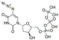 CAS 登录号：105449-09-0， [(2R,3S,5S)-5-(5-叠氮基-2,4-二氧代嘧啶-1-基)-3-羟基四氢呋喃-2-基]甲基(羟基-膦酰氧基磷酰)磷酸氢酯