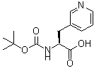 CAS#: 105454-25-9, N-{[(2-Methyl-2-Propanyl)Oxy]Carbonyl}-3-(3-Pyridinyl)Alanine