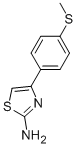 CAS#: 105512-85-4, 4-[4-(Methylthio)Phenyl]-2-Thiazolamine