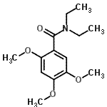CAS#: 105518-12-5, N,N-Diethyl-2,4,5-Trimethoxybenzamide