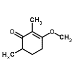 CAS#: 105518-36-3, 3-Methoxy-2,6-Dimethyl-2-Cyclohexen-1-One
