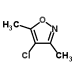 CAS#: 10557-86-5, 4-Chloro-3,5-Dimethyl-1,2-Oxazole