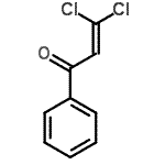 CAS#: 10562-42-2, 3,3-Dichloro-1-Phenyl-2-Propen-1-One