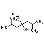 CAS#: 10562-68-2, 4-Ethynyl-2,6-Dimethyl-4-Heptanol