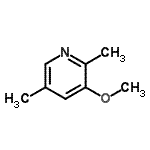 CAS#: 105623-63-0, 3-Methoxy-2,5-Dimethylpyridine