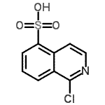 CAS#: 105627-80-3, 1-Chloro-5-Isoquinolinesulfonic Acid