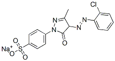 CAS#: 10566-47-9, Sodium 4-[4-[(2-Chlorophenyl)Azo]-4,5-Dihydro-3-Methyl-5-Oxo-1H-Pyrazol-1-Yl]Benzenesulphonate