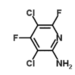 CAS#: 105745-88-8, 3,5-Dichloro-4,6-Difluoro-2-Pyridinamine