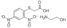 CAS#: 105892-20-4, Mono(2-hydroxyethyl)ammonium 2,4-dinitrophenylthioacetate
