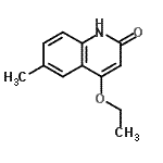 CAS#: 105908-27-8, 4-Ethoxy-6-Methyl-2(1H)-Quinolinone