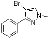 CAS#: 105994-55-6, 4-Bromo-1-Methyl-3-Phenyl-1H-Pyrazole