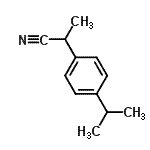 CAS#: 106112-20-3, 2-(4-Isopropylphenyl)Propanenitrile