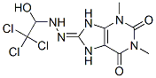 CAS#: 106131-93-5, 1,3-Dimethyl-8-[2-(2,2,2-Trichloro-1-Hydroxyethyl)Hydrazinyl]-7H-Purine-2,6-Dione