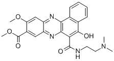 CAS#: 106224-67-3, Methyl 6-(2-Dimethylaminoethylcarbamoyl)-10-Methoxy-5-Oxo-7H-Benzo[h]Phenazine-9-Carboxylate