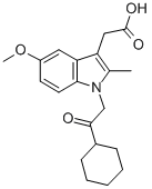 CAS#: 106287-92-7, 2-[1-(2-Cyclohexyl-2-Oxoethyl)-5-Methoxy-2-Methylindol-3-Yl]Acetic Acid