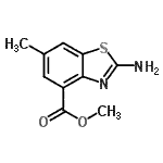 CAS#: 106429-20-3, Methyl 2-Amino-6-Methyl-1,3-Benzothiazole-4-Carboxylate