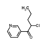 CAS#: 106430-51-7, 2-Chloro-1-(3-Pyridinyl)-1-Pentanone