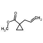 CAS 登录号：106434-82-6， 甲基1-烯丙基环丙烷羧酸酯