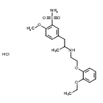 CAS#: 106463-19-8, 5-(2-{[2-(2-Ethoxyphenoxy)Ethyl]Amino}Propyl)-2-Methoxybenzenesulfonamide Hydrochloride (1:1)