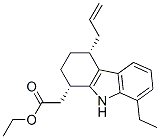 CAS#: 106464-24-8, Ethyl 2-[(1S,4R)-8-Ethyl-4-Prop-2-Enyl-2,3,4,9-Tetrahydro-1H-Carbazol-1-Yl]Acetate