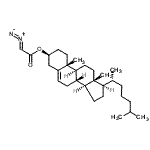CAS#: 106471-96-9, (3beta)-Cholest-5-En-3-Yl Diazoacetate