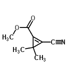 CAS#: 106509-45-9, Methyl 2-Cyano-3,3-Dimethyl-1-Cyclopropene-1-Carboxylate