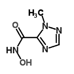CAS#: 106535-37-9, N-Hydroxy-1-Methyl-1H-1,2,4-Triazole-5-Carboxamide