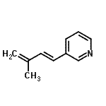CAS#: 106536-26-9, 3-[(1E)-3-Methyl-1,3-Butadien-1-Yl]Pyridine