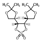 CAS#: 106571-12-4, (4R,5R)-4,5-Bis[(4R)-2,2-Dimethyl-1,3-Dioxolan-4-Yl]-1,3,2-Dioxathiolane 2,2-Dioxide