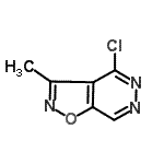 CAS#: 106584-75-2, 4-Chloro-3-Methyl[1,2]Oxazolo[4,5-d]Pyridazine